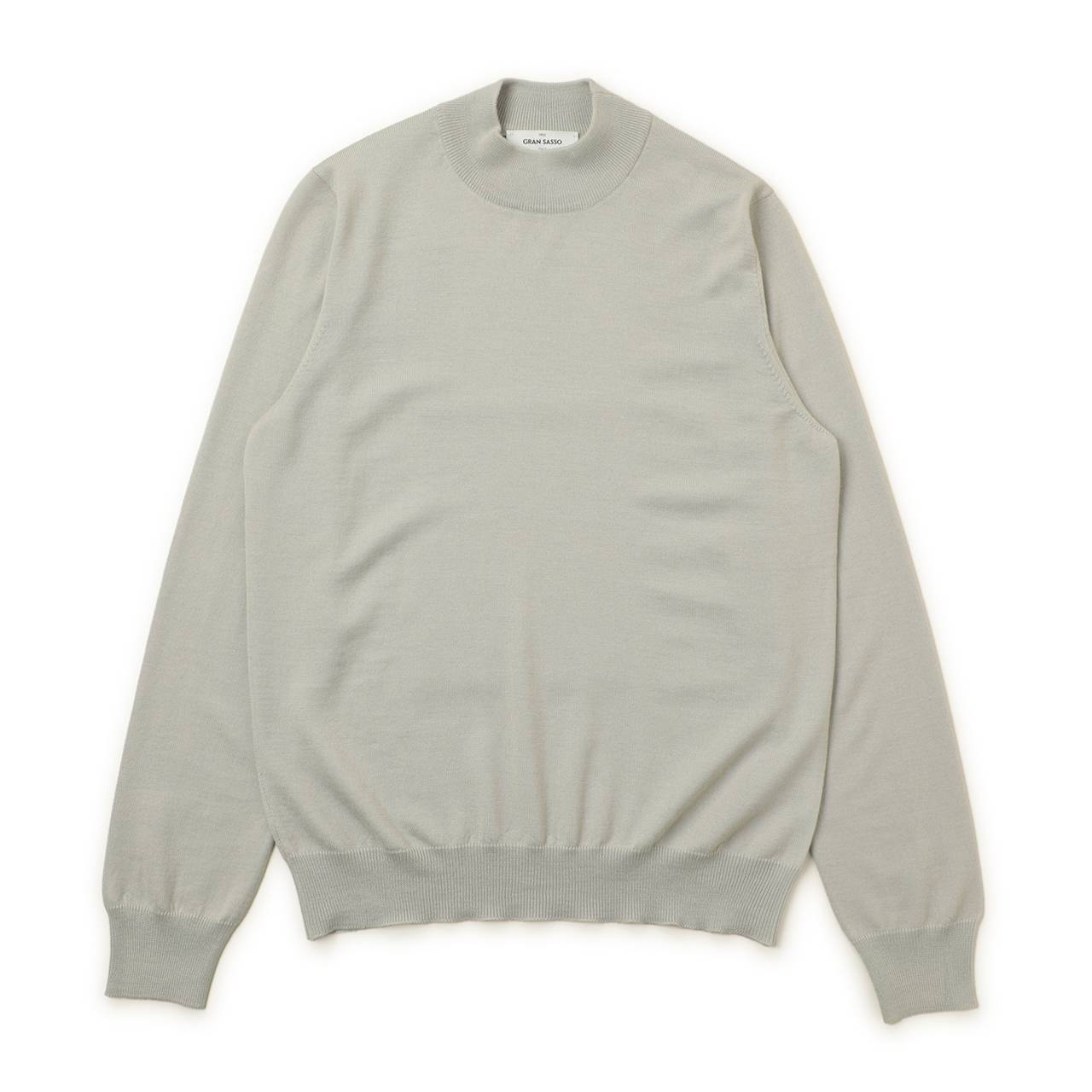 Gran Sasso グランサッソ ニット モックネック ハイゲージ ウール プル